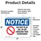 Signmission Safety Culture Sign, 7 in Width, Vinyl Decal, Rectangle OS-2PACK-NS-D-57-L-11339 - alternate 4